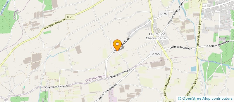 localisation de l'entreprise MADAME AGNES IZQUIERDO  CHATEAURENARD