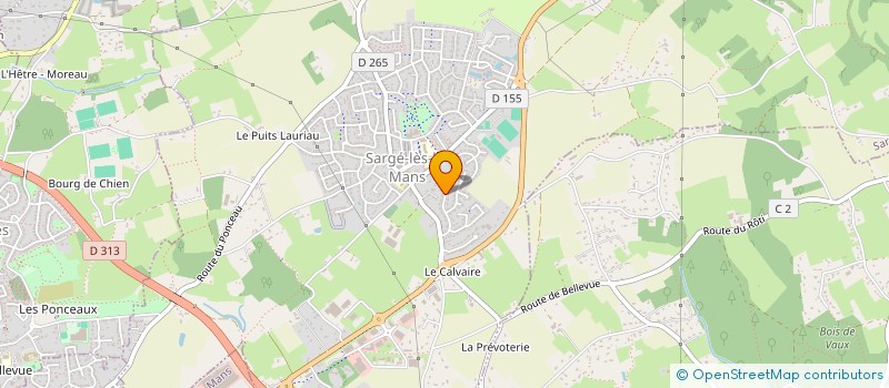 localisation de l'entreprise MADAME AGNES JARRAUD à SARGE-LES-LE-MANS