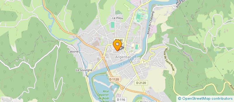 localisation de l'entreprise MADAME AGNES JAULHAC  MERCUR