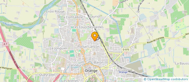 localisation de l'entreprise MADAME AGNES JEANJEAN  ORANGE