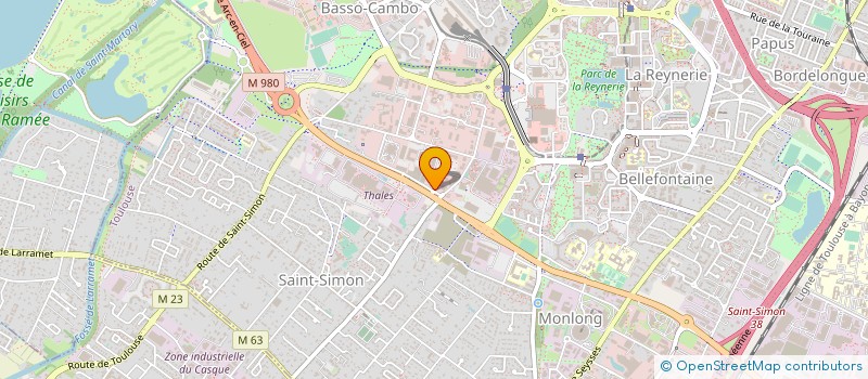 localisation de l'entreprise MADAME AGNES JONCHERY  TOULOUSE