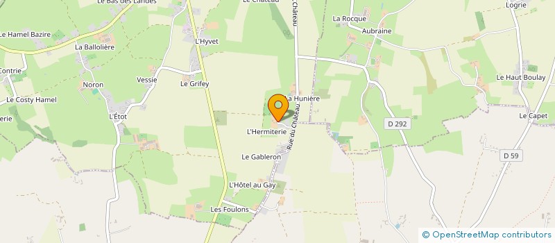 localisation de l'entreprise MADAME AGNES JORET à SAINT-CLAIR-SUR-L'ELLE