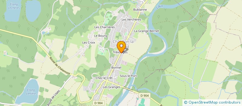 localisation de l'entreprise MADAME AGNES JORQUERA à CHATILLON-LA-PALUD