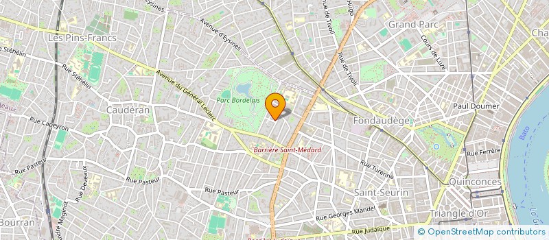localisation de l'entreprise MADAME AGNES JOUAN  PEBERNARD à BIARRITZ