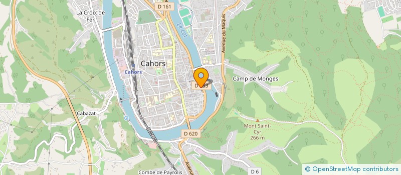 localisation de l'entreprise MADAME AGNES JOYEUX à CAHORS