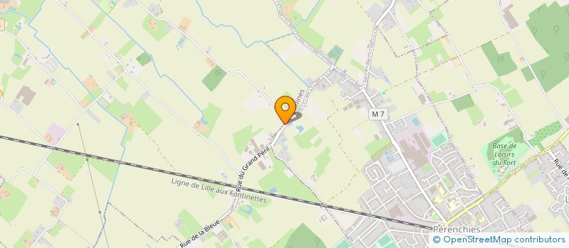 localisation de l'entreprise MADAME AGNES KINDT  HOUPLINES