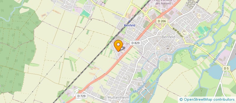 localisation de l'entreprise MADAME AGNES KLIPFEL  SAND