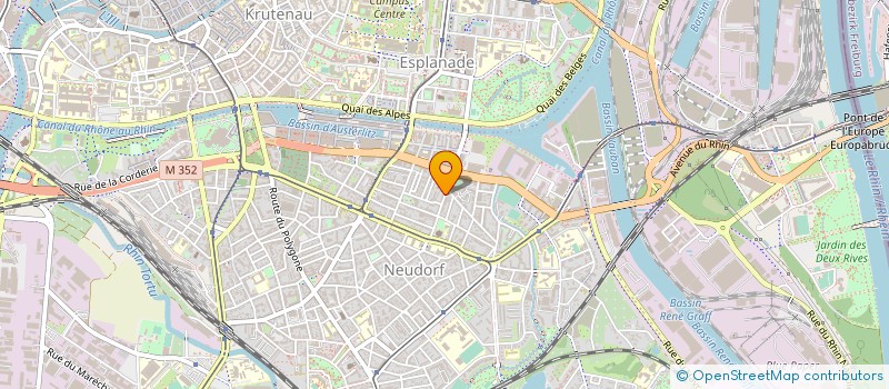 localisation de l'entreprise MADAME AGNES KREMPP à STRASBOURG