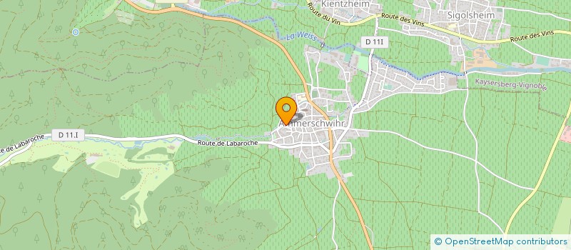 localisation de l'entreprise MADAME AGNES KRUMHORN  AMMERSCHWIHR