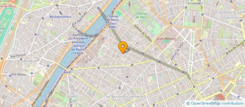 localisation de l'entreprise MADAME AGNES LACAU  PARIS