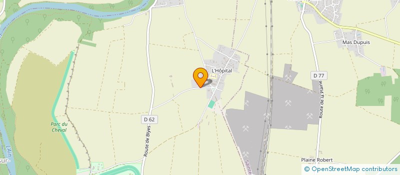 localisation de l'entreprise MADAME AGNES LACROIX à CHAZEY-SUR-AIN