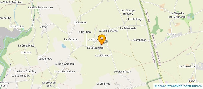 localisation de l'entreprise MADAME AGNES LAFFICHER à PLOUASNE