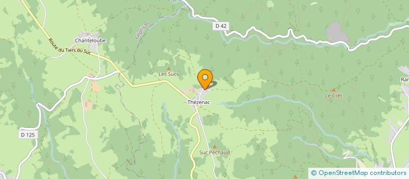 localisation de l'entreprise MADAME AGNES LAFOUGE  BAS-EN-BASSET