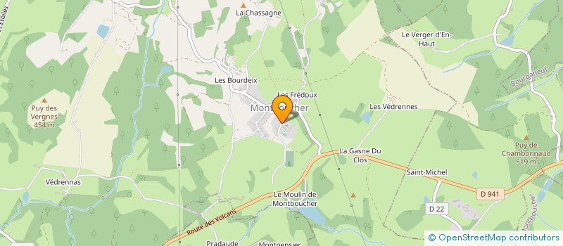 localisation de l'entreprise MADAME AGNES LAGRANGE à AURIAT