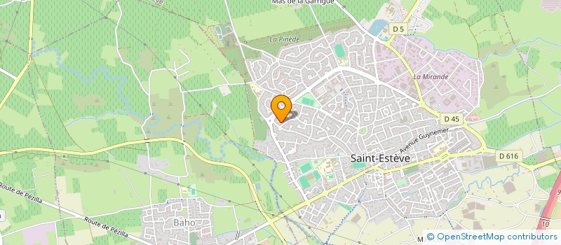 localisation de l'entreprise MADAME AGNES LARNAUDIE  SAINT-ESTEVE