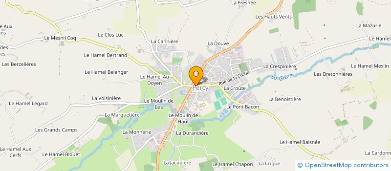 localisation de l'entreprise MADAME AGNES LASSAY à PERCY-EN-NORMANDIE