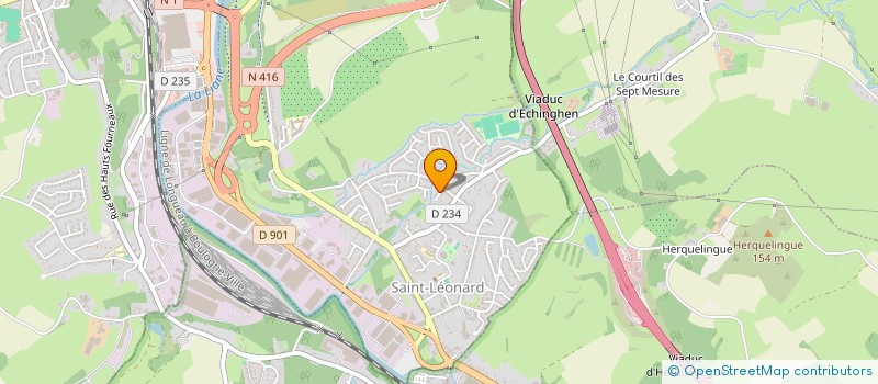 localisation de l'entreprise MADAME AGNES LAUWERIER  CONDETTE