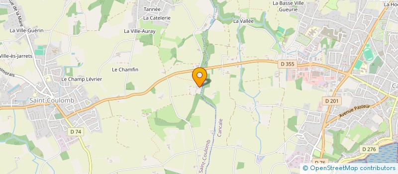 localisation de l'entreprise MADAME AGNES LEBERQUIER  SAINT-COULOMB