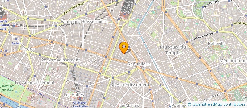 localisation de l'entreprise MADAME AGNES LEBRAVE  PARIS