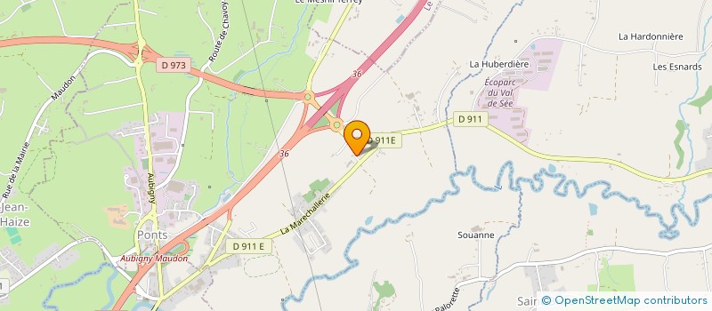 localisation de l'entreprise MADAME AGNES LECHARTIER  PONTS