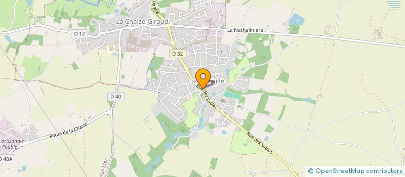 localisation de l'entreprise MADAME AGNES LECOQ à LANDEVIEILLE