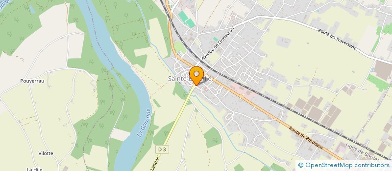 localisation de l'entreprise MADAME AGNES LEDUC  SAINTE-BAZEILLE