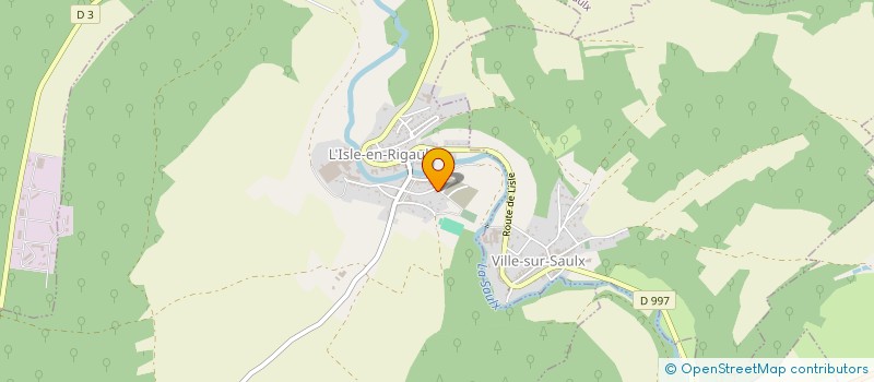 localisation de l'entreprise MADAME AGNES LENOIR à L'ISLE-EN-RIGAULT
