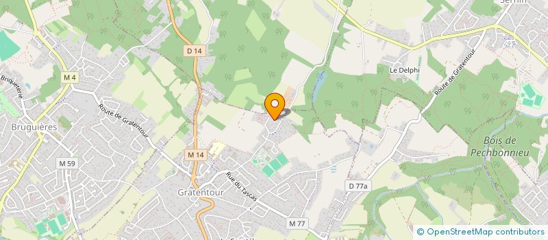 localisation de l'entreprise MADAME AGNES LENTZ  GRATENTOUR