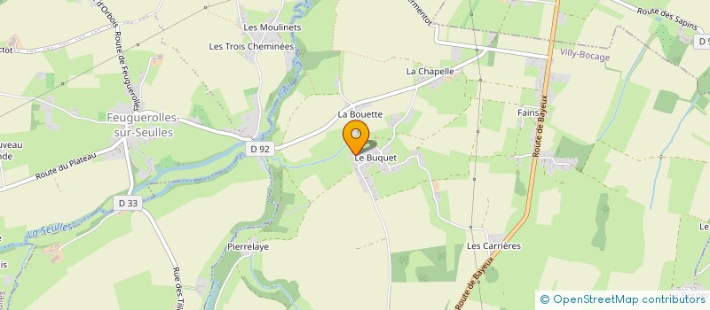 localisation de l'entreprise MADAME AGNES LEVAST  VILLY-BOCAGE