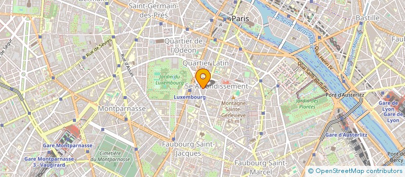 localisation de l'entreprise MADAME AGNES LEVY à PARIS