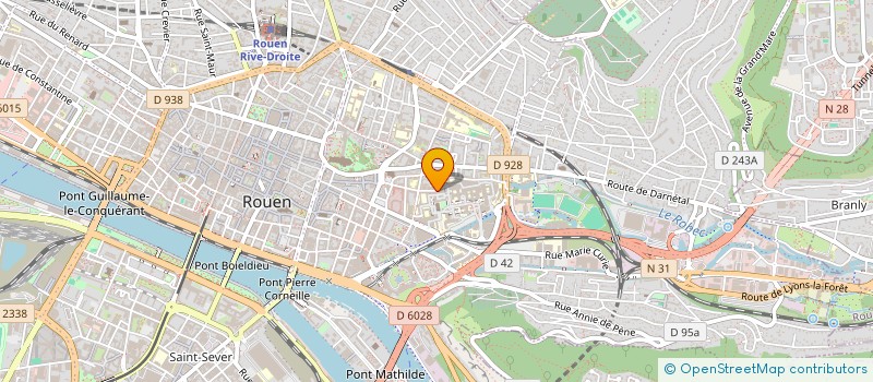 localisation de l'entreprise MADAME AGNES LIARD  ROUEN