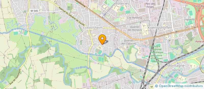 localisation de l'entreprise MADAME AGNES LIENHARD  ECKBOLSHEIM