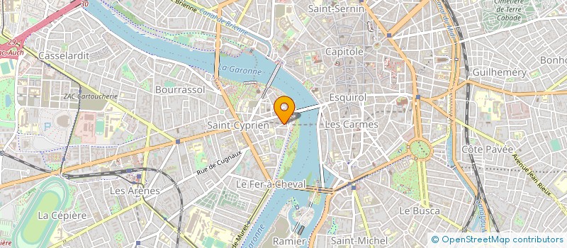 localisation de l'entreprise MADAME AGNES LOSSEAU à TOULOUSE