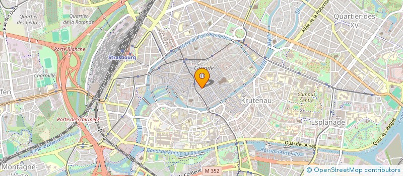 localisation de l'entreprise MADAME AGNES LOTZ à STRASBOURG