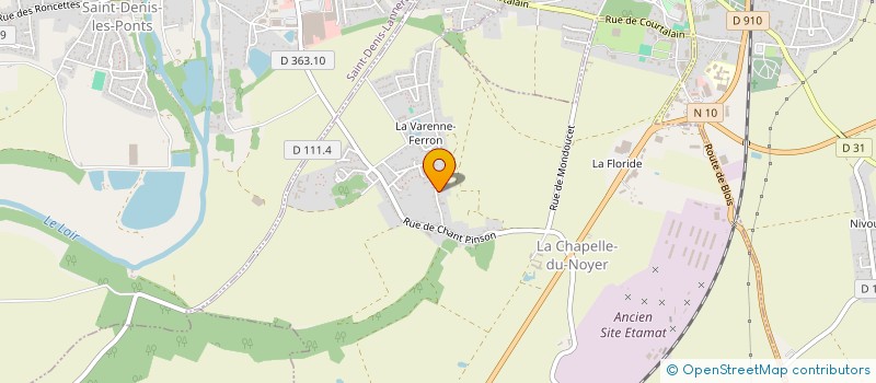 localisation de l'entreprise MADAME AGNES LUQUE à LA CHAPELLE-DU-NOYER