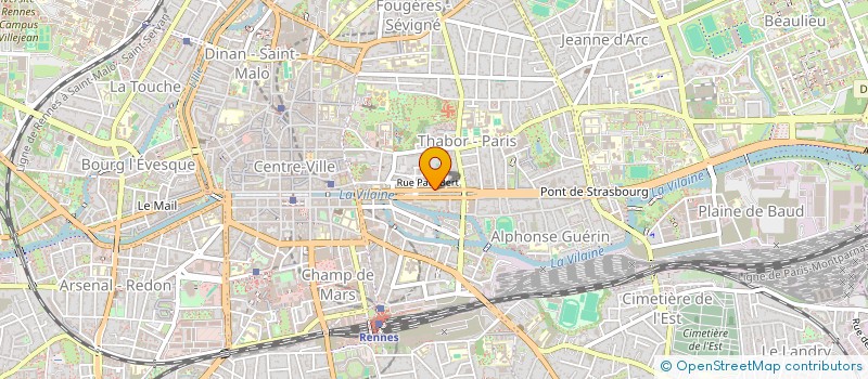 localisation de l'entreprise MADAME AGNES MACE  RENNES