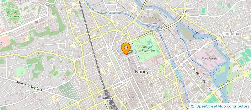 localisation de l'entreprise MADAME AGNES MAILLARD  NANCY