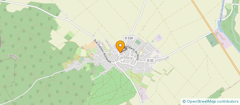 localisation de l'entreprise MADAME AGNES MALGOURES  CORMICY