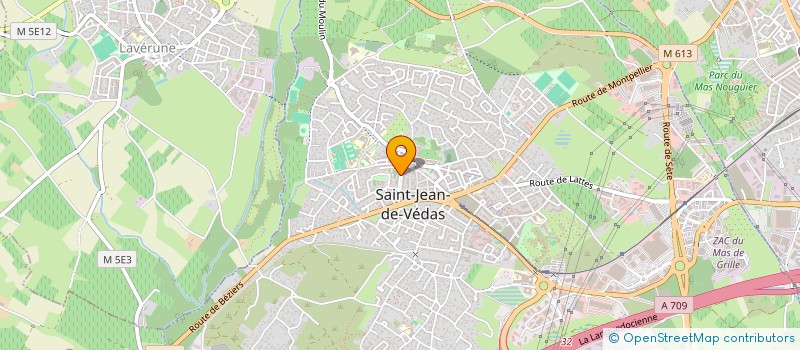 localisation de l'entreprise MADAME AGNES MARCELLIN  SAINT-JEAN-DE-VEDAS