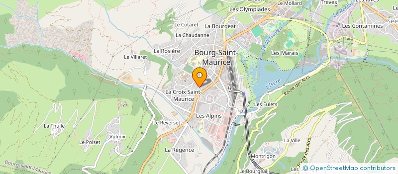 localisation de l'entreprise MADAME AGNES MARMOTTAN à BOURG-SAINT-MAURICE