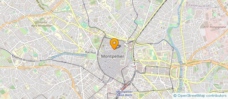 localisation de l'entreprise MADAME AGNES MARRE à MONTPELLIER