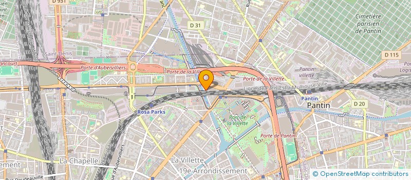 localisation de l'entreprise MADAME AGNES MARTIN  PARIS