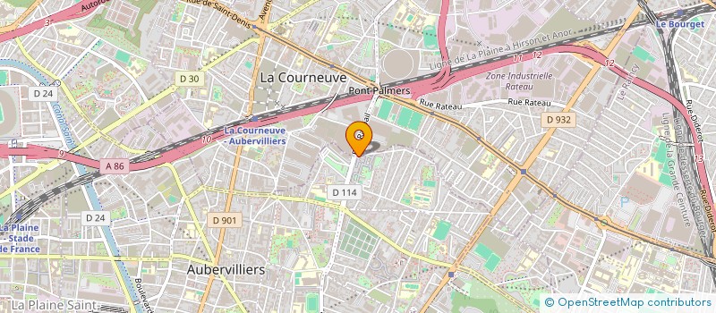 localisation de l'entreprise MADAME AGNES MATEMBE  CERGY