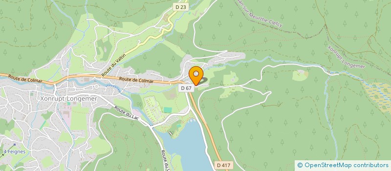 localisation de l'entreprise MADAME AGNES MAURICE  XONRUPT-LONGEMER