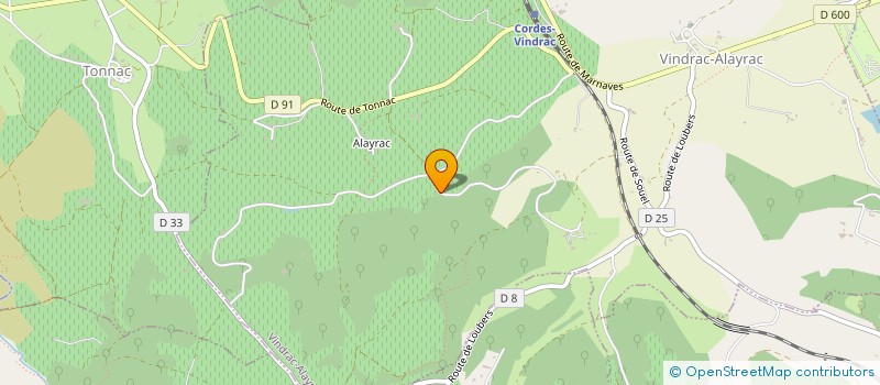 localisation de l'entreprise MADAME AGNES MECHRAOUI  LES CABANNES