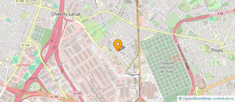 localisation de l'entreprise MADAME AGNES MEIRE  CHEVILLY-LARUE