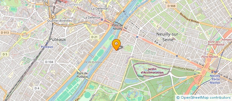 localisation de l'entreprise MADAME AGNES MENAT à NEUILLY-SUR-SEINE