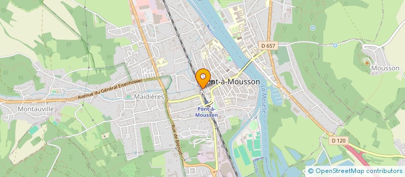 localisation de l'entreprise MADAME AGNES MERIAN  LAXOU