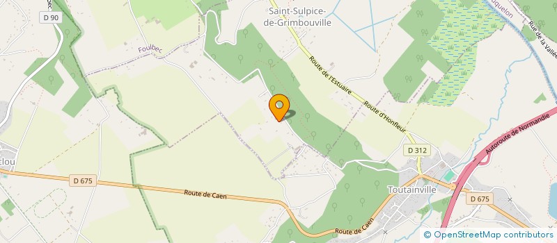 localisation de l'entreprise MADAME AGNES MESLON  SAINT-SULPICE-DE-GRIMBOUVILLE