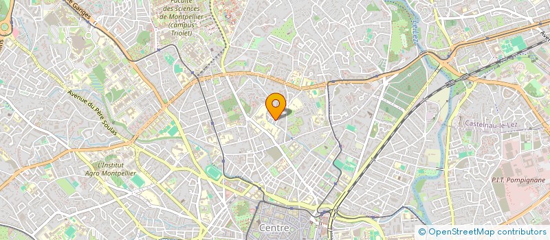 localisation de l'entreprise MADAME AGNES MEYRUEY à MONTPELLIER